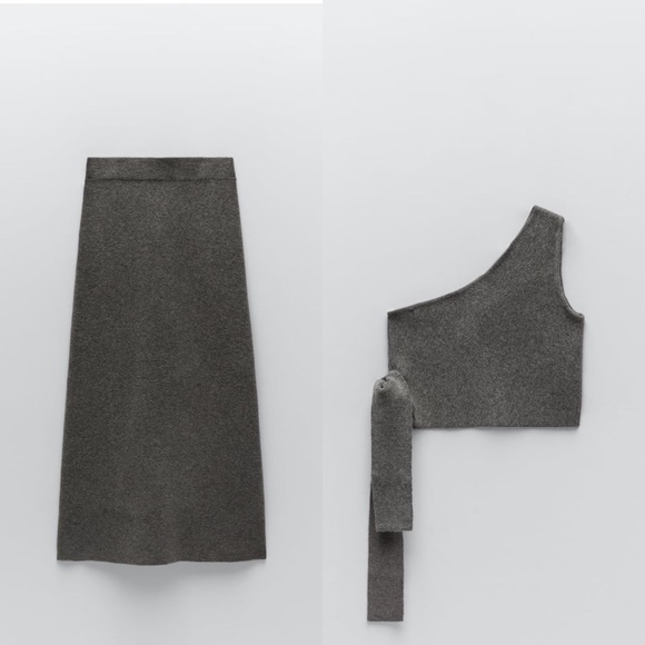 Zara Skirts Nwt Zara Matching Skirt Set Poshmark